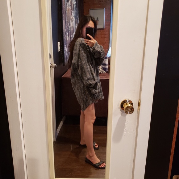 fall button down longsleeve shirt jacket - Picture 4 of 4